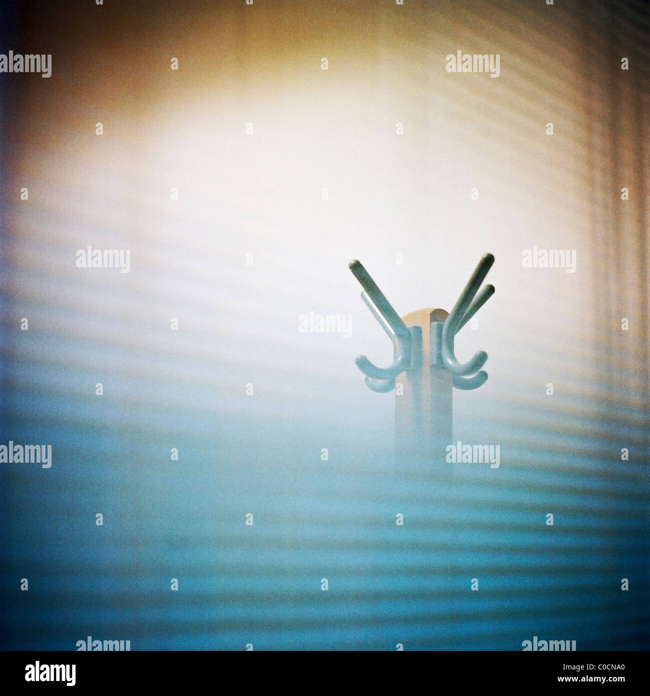 Coat stand, abstract Stock Photo