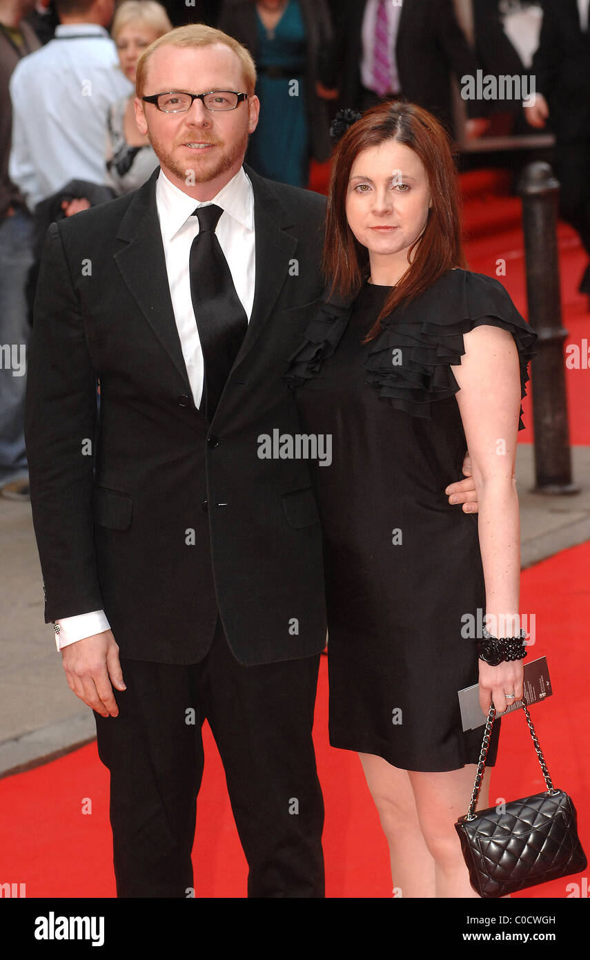 Simon Pegg and Maureen McCann British Academy Television Awards (BAFTA