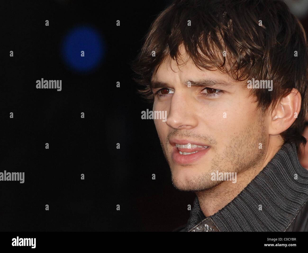 Ashton Kutcher at the premiere of 'What Happens In Vegas' at Odeon,Leicester Square London,England- 22.04.08  : Stock Photo