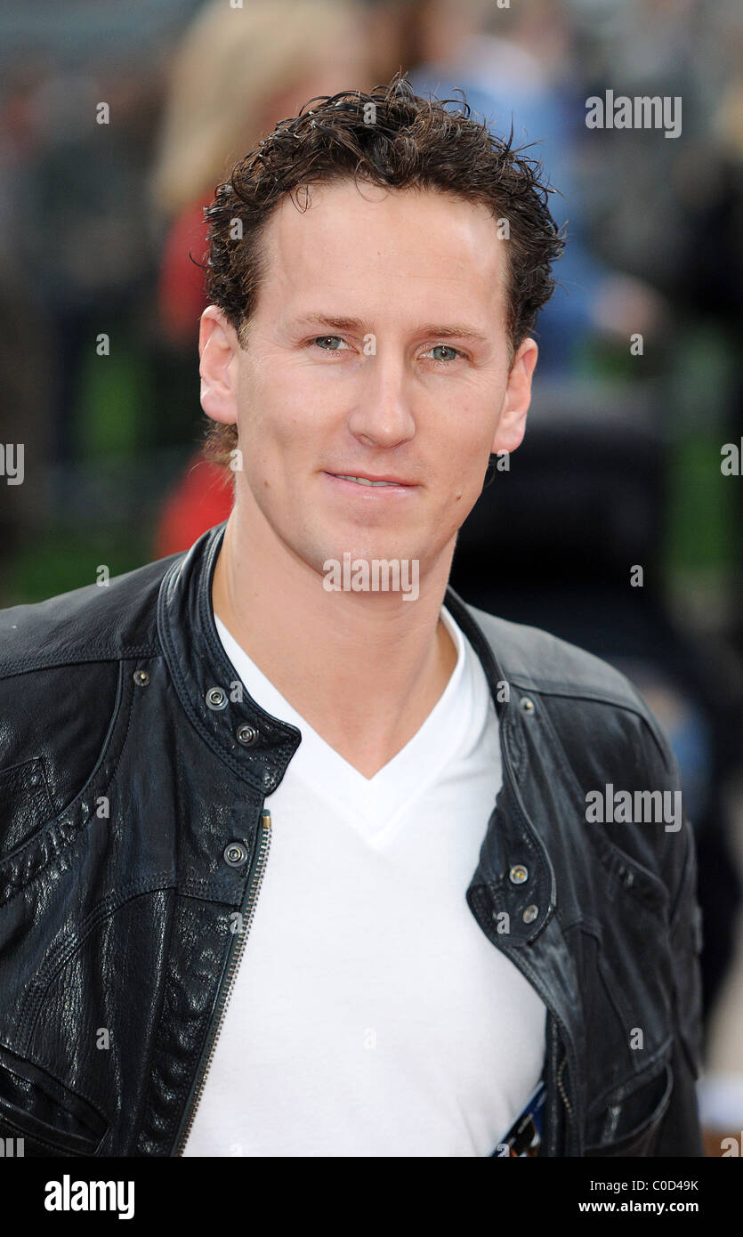 Brendan Cole at the premiere of 'Iron Man' at Odeon, Leicester Square ...