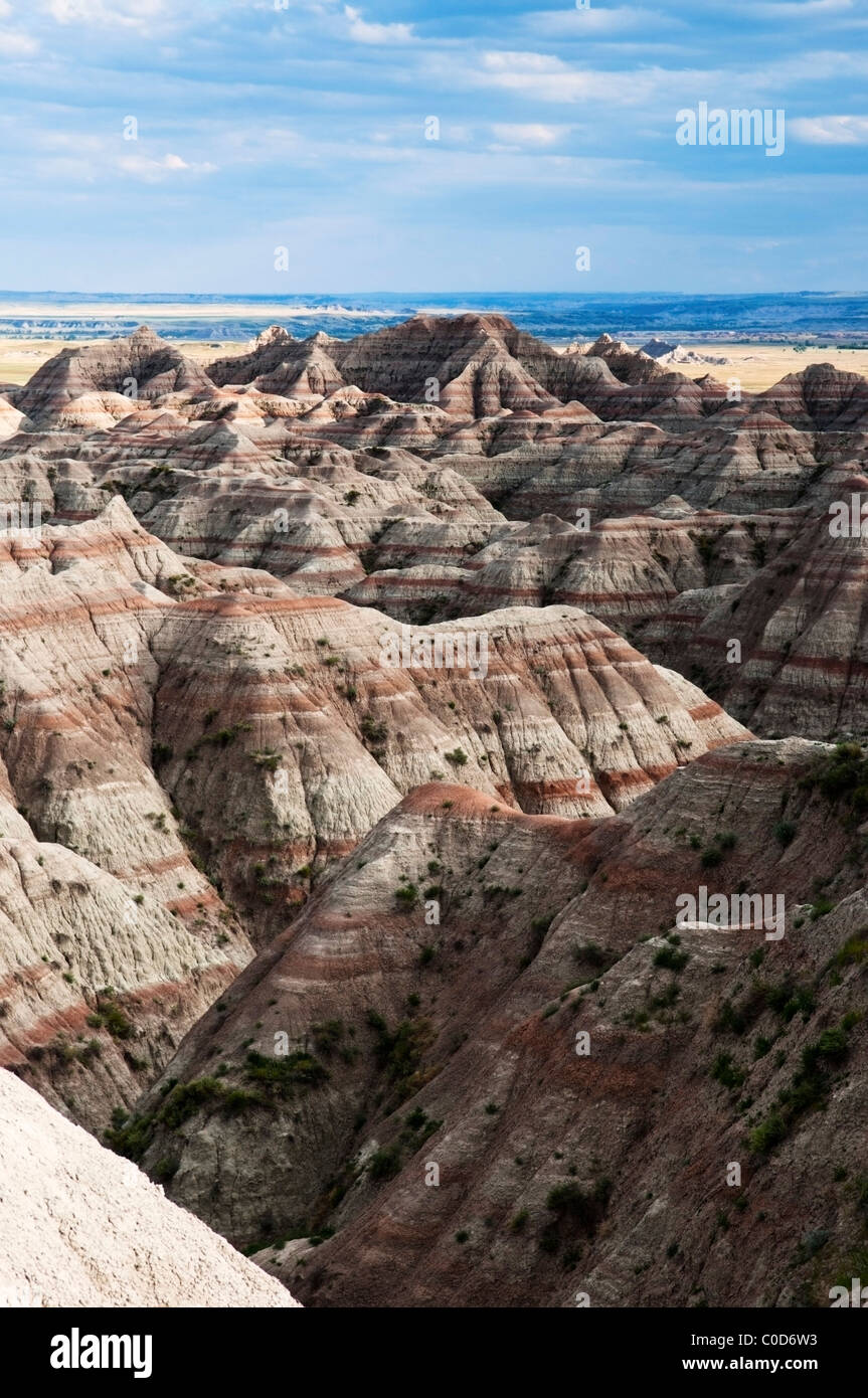 The Badlands National park in South Dakota Stock Photo Alamy