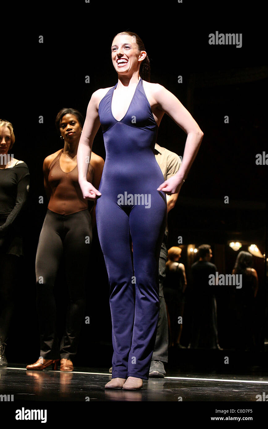 Nadine Isenegger Is part of the chorus line in which Mario Lopez