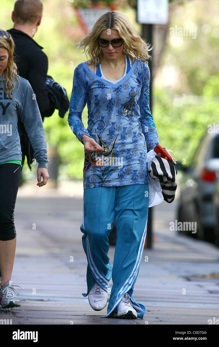 Adidas madonna 120408 hi-res stock photography and images - Alamy