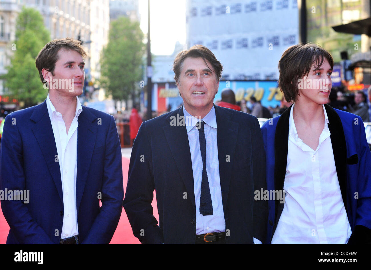 Otis Ferry, Bryan Ferry and Isaac Ferry Flashback of a Fool World