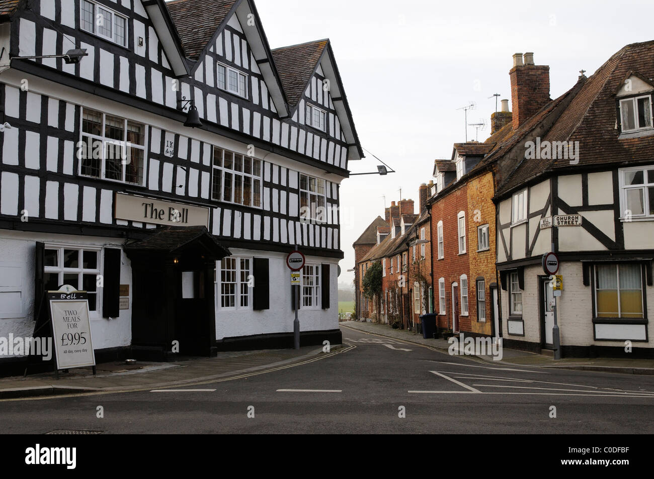 Old Tewkesbury Gloucestershire England UK Stock Photo