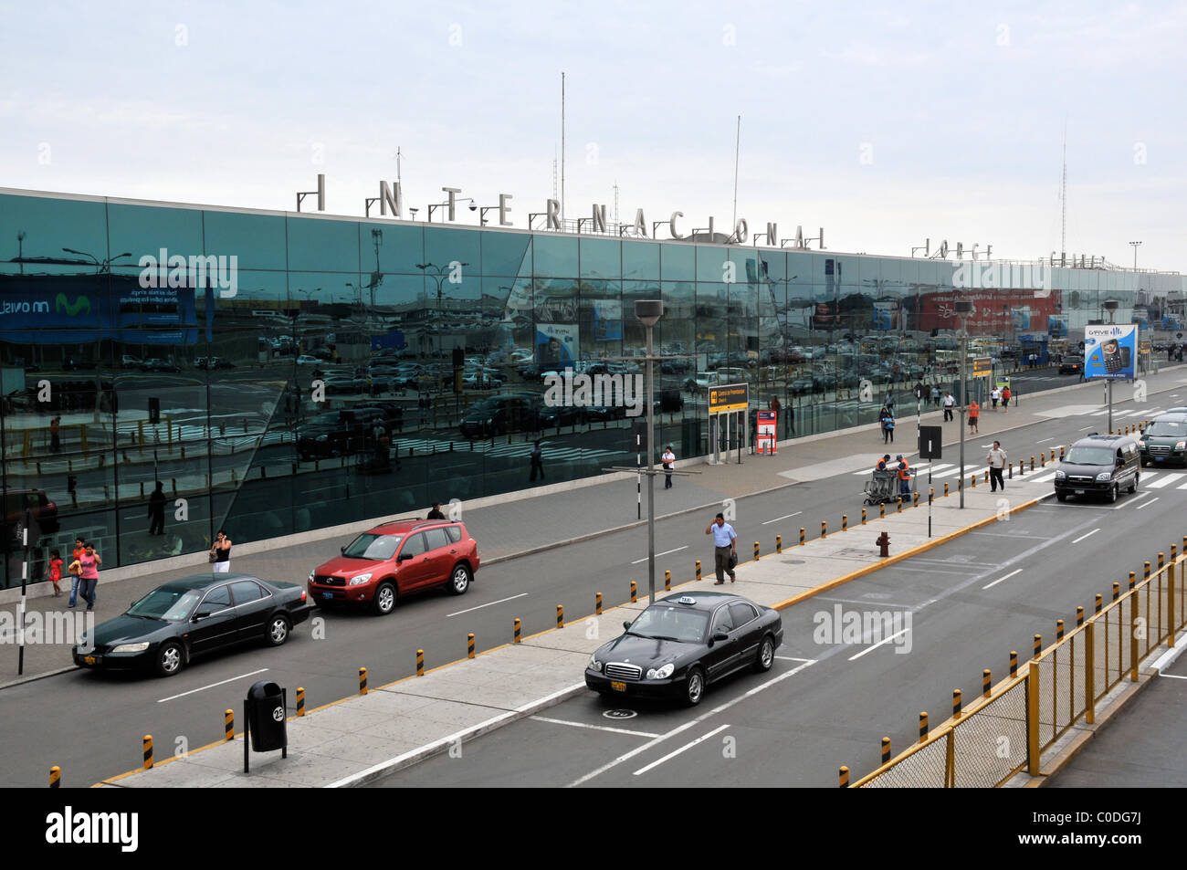 Jorge Chavez international airport Lima Peru South America Stock Photo
