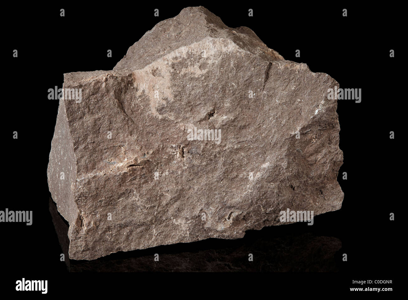 Hornfels (Metamorphic rock), New Jersey Stock Photo Alamy