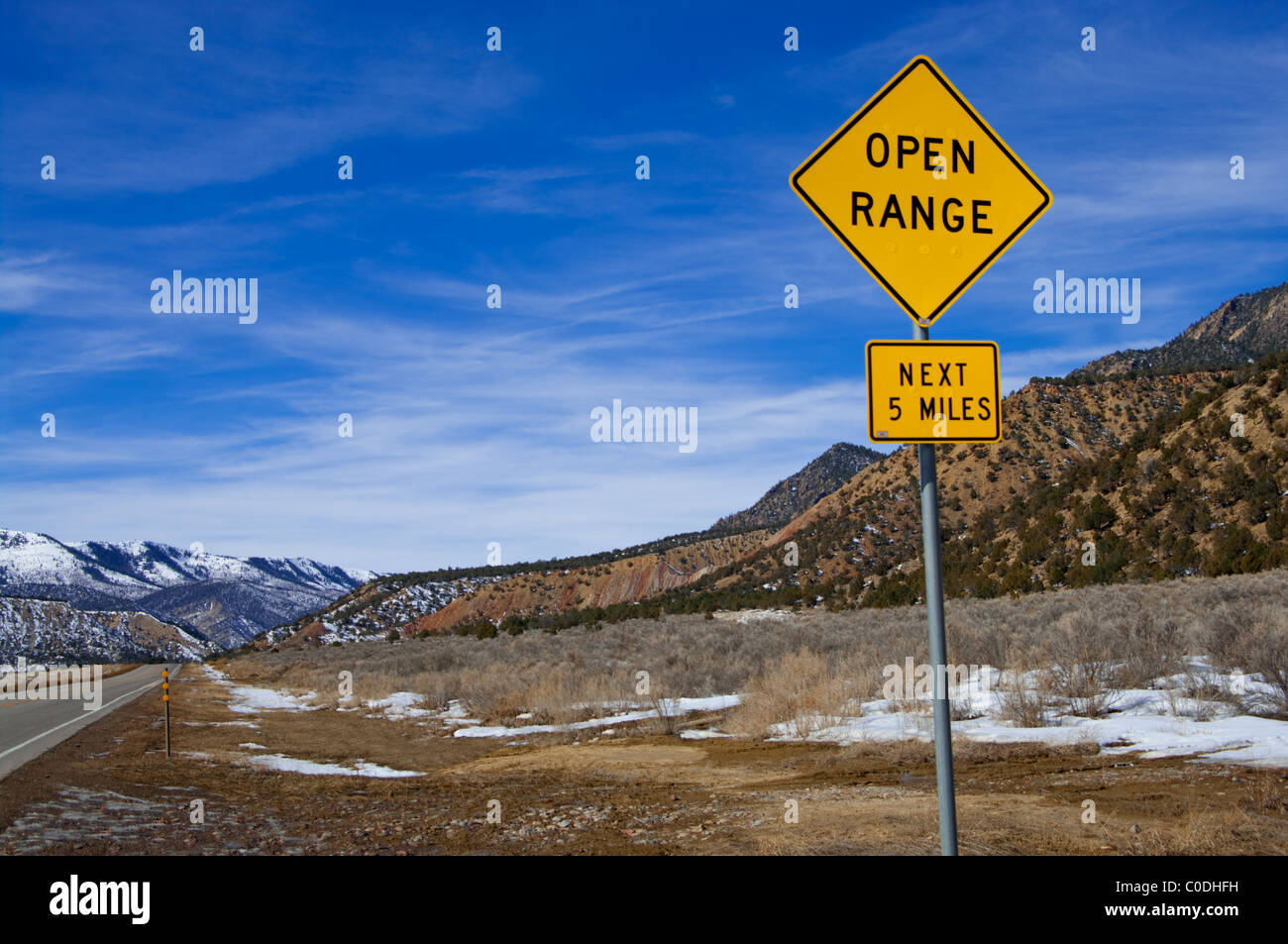 Open Range Sign stock image. Image of hotel, arizona, gump - 9524345