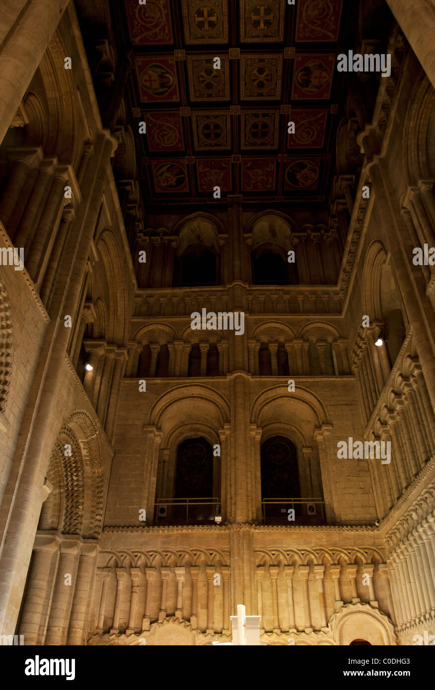 Southwest Transept - Ely Cathedral - Cambridgeshire Stock Photo