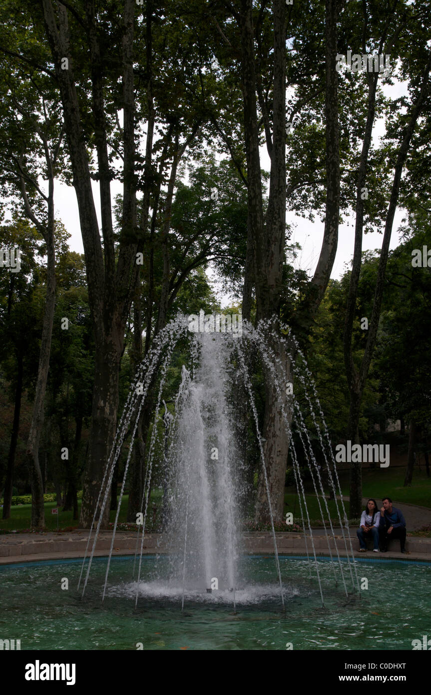 Fountain Water Feature Istanbul Turkey Stock Photo - Alamy