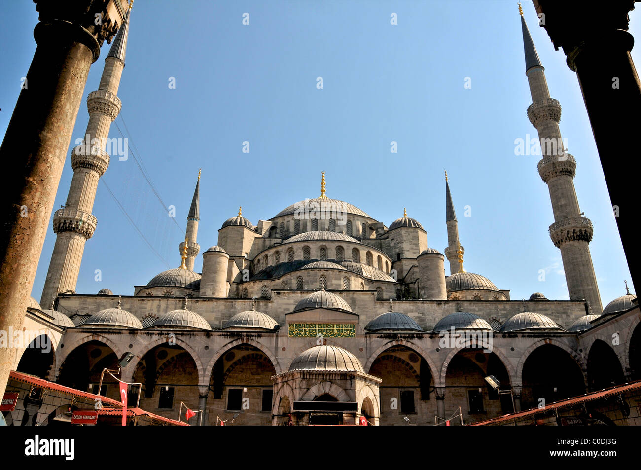 The Sultan Ahmed Mosque or Blue Mosque Stock Photo - Alamy
