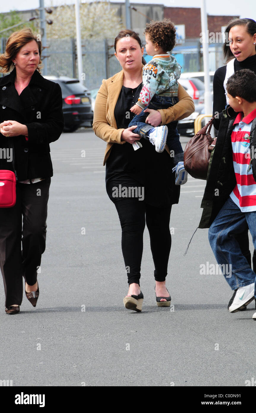Rebecca Ellison Partner Of Rio Ferdinand Arriving At Old Trafford For The Last Home Game Of The Season Manchester England Stock Photo Alamy Rebecca Ellison Partner Of Rio Ferdinand Arriving At Old Trafford For The Last Home Game Of The Season Manchester England Stock Photo Alamy