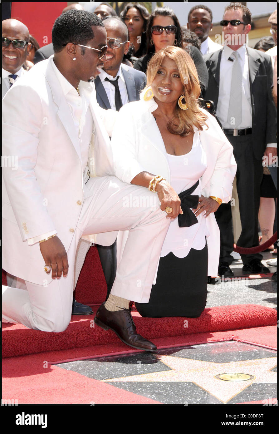 P diddy and mother janice High Resolution Stock Photography and Images