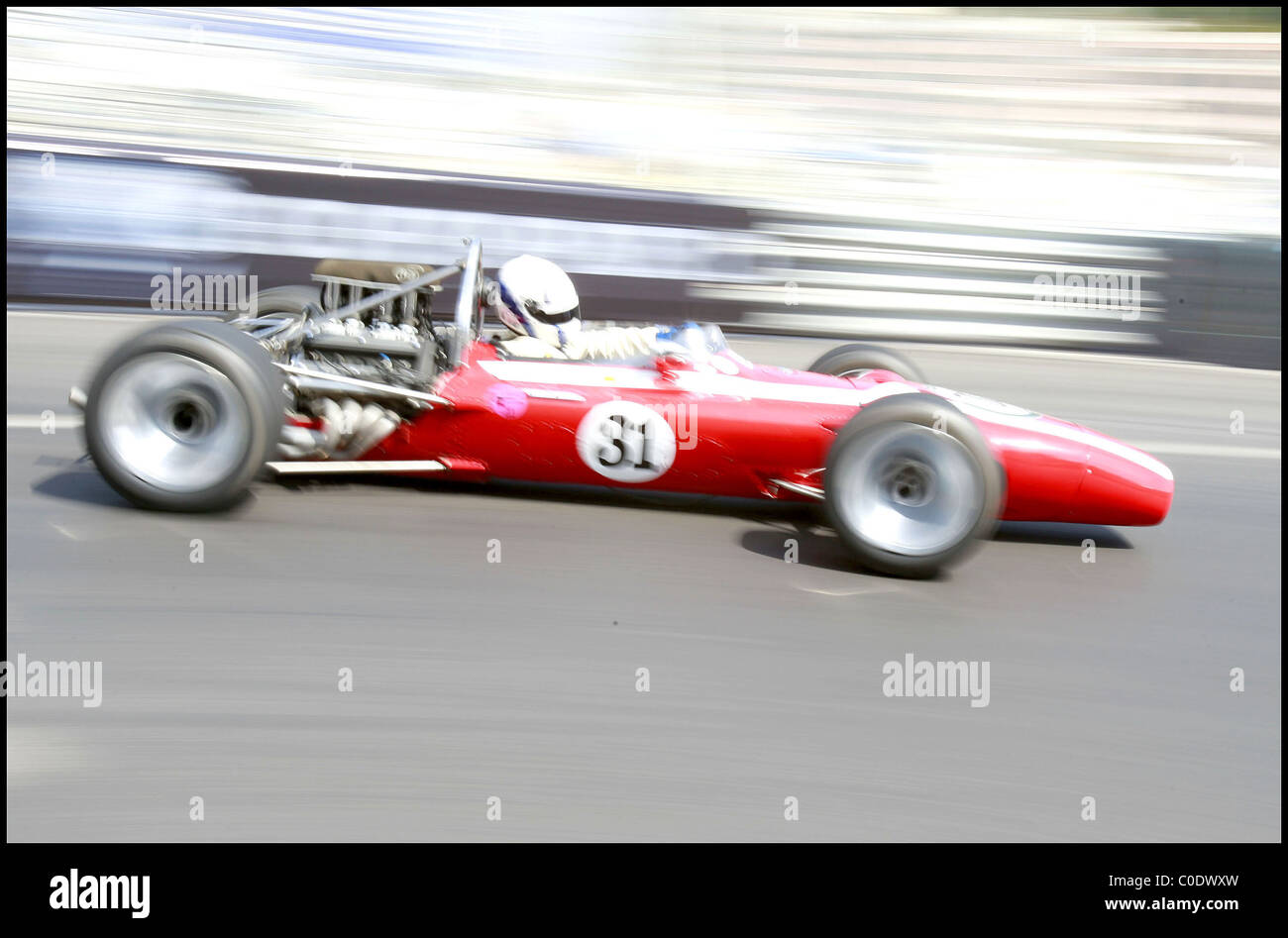 Racing car Historical grand prix in Monaco Monte Carlo, Monaco - 11.05.