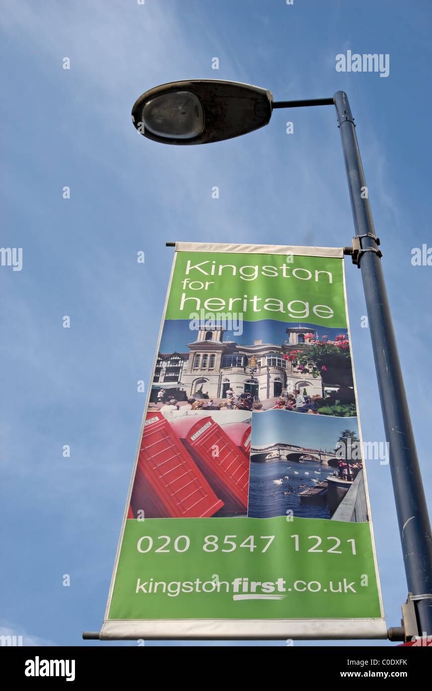 kingston first poster advertising the history of kingston upon thames