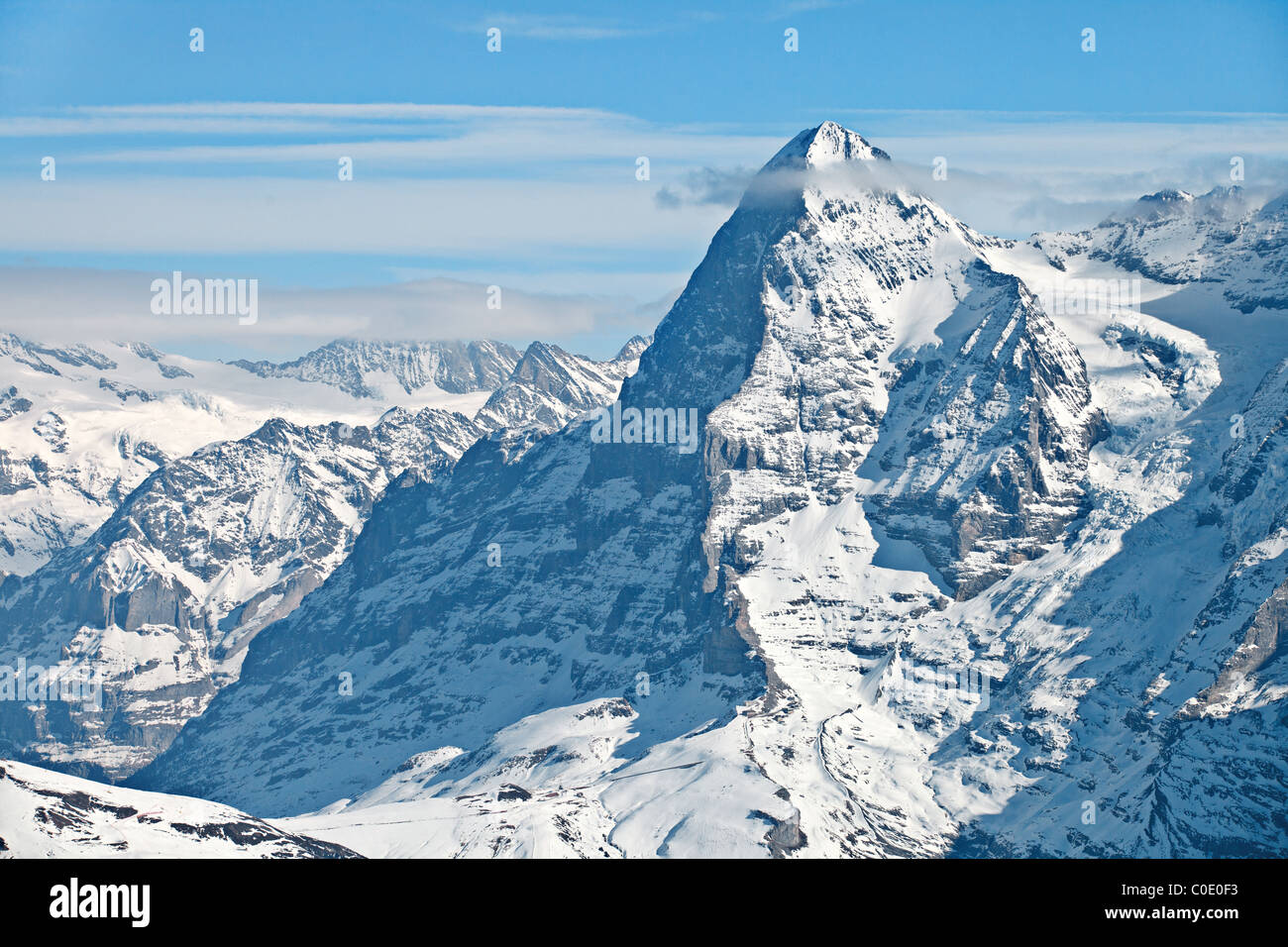 The North Face of Eiger, Bernese Oberland, Swiss Alps, Switzerland Stock  Photo - Alamy