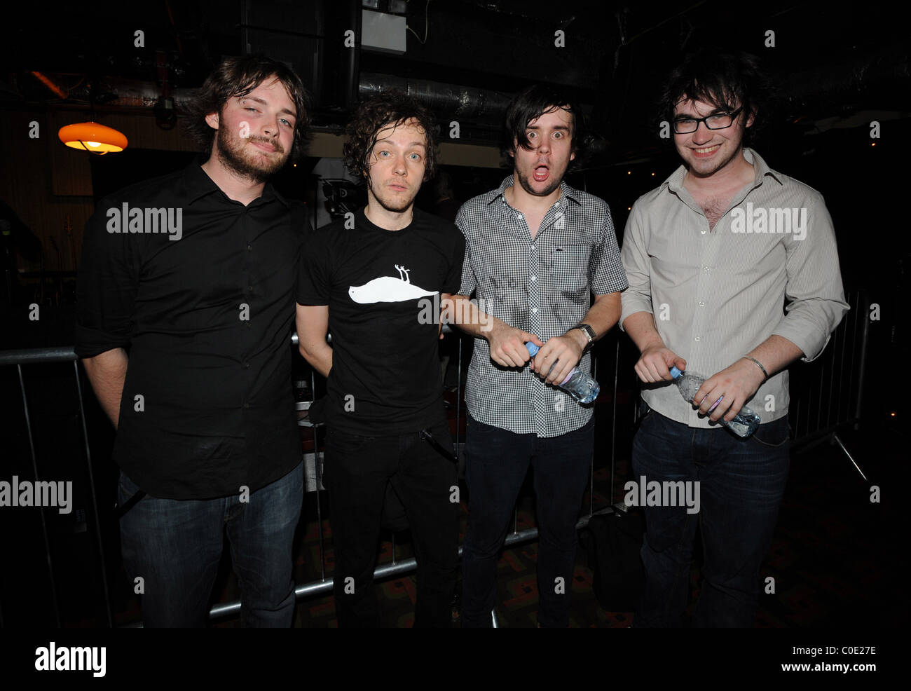 The Automatic At The Launch Party Of The Video Game Rock Band Which Is Out On May 23rd On X Box And 360 London England Stock Photo Alamy