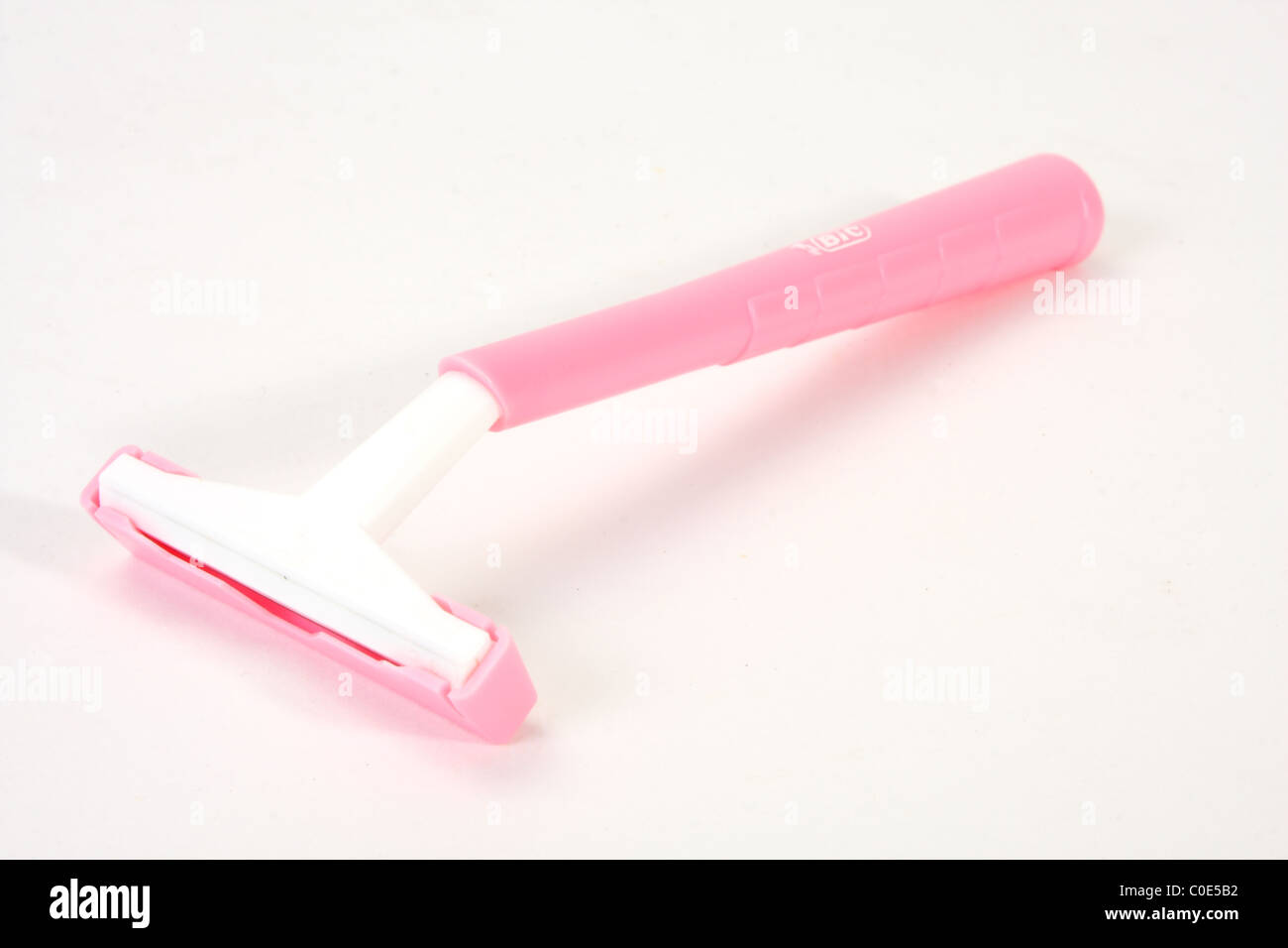 Bic Razor Side View Bic razors on a white background as a cut out product image Stock Photo ...