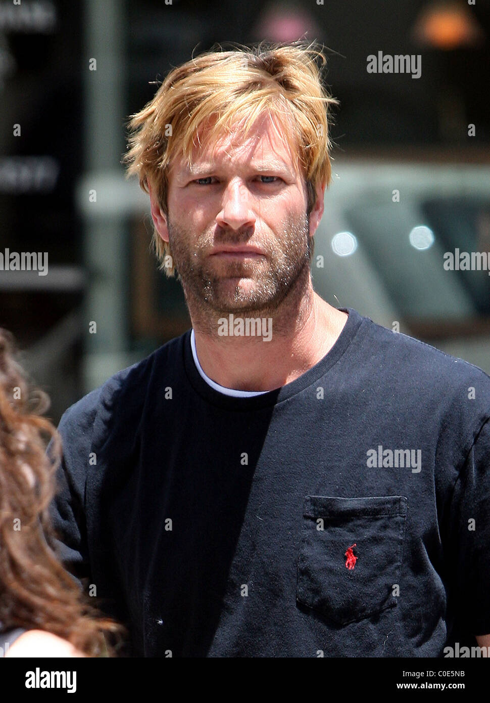 Aaron Eckhart Shopping in Beverly Hills Los Angeles, California - 15.05