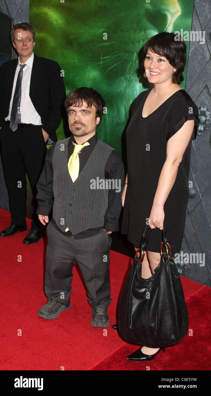 Peter Dinklage (c) Chronicles of Narnia: Prince Caspian NYC Premiere - Outside Arrivals Ziegfeld Theatre New York City, USA - Stock Photo