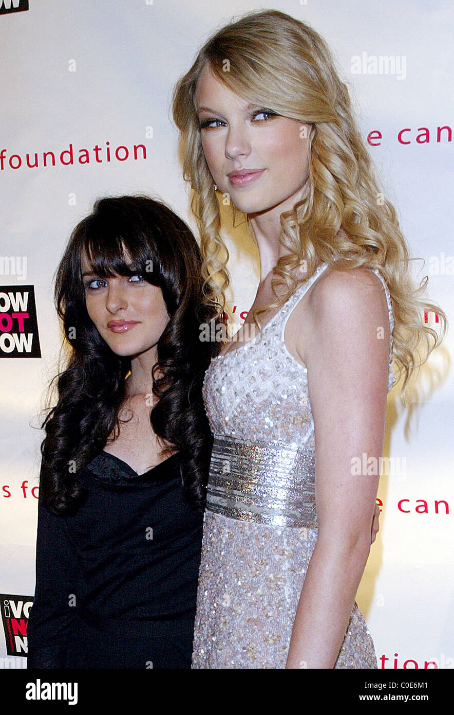 Ali Lohan and Taylor Swift 5th Annual Candies Foundation 'Event To Prevent' Benefit, held at Cipriani New York City, USA - Stock Photo