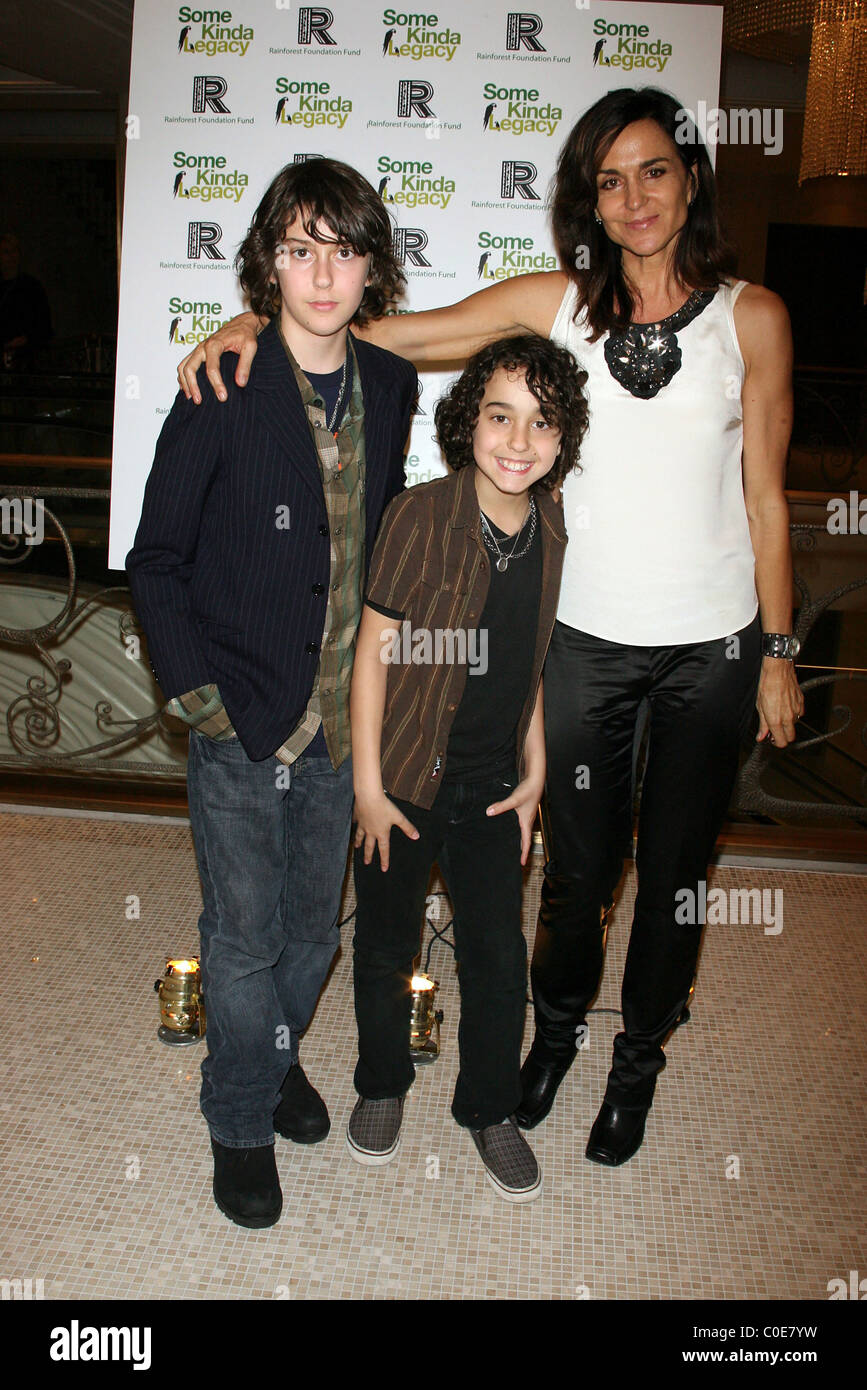 Nat Wolff, Alex Wolff of the Naked Brothers and Polly Draper The
