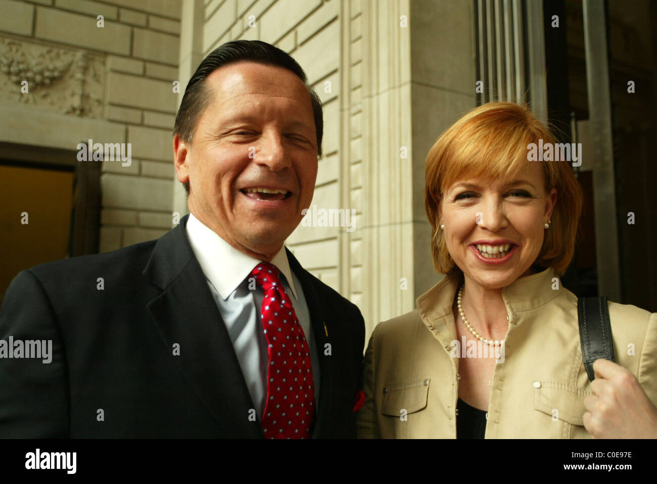 William Chatfield, Kimberly Dozier 2nd annual GI Film Festival held at Carnegie Institute  Washington DC, USA - 16.05.08 Stock Photo