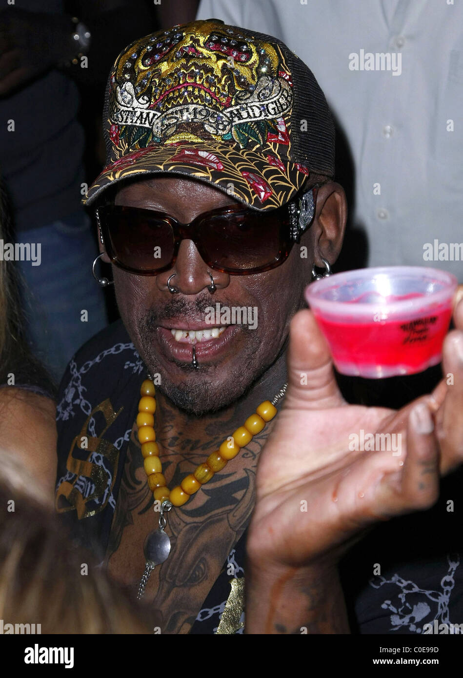 Dennis Rodman Dennis Rodman celebrates his 47th birthday at Planet