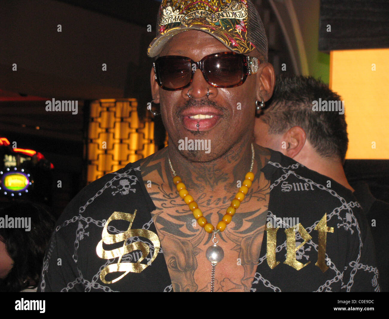 Dennis Rodman celebrates his birthday at Planet Hollywood hotel and