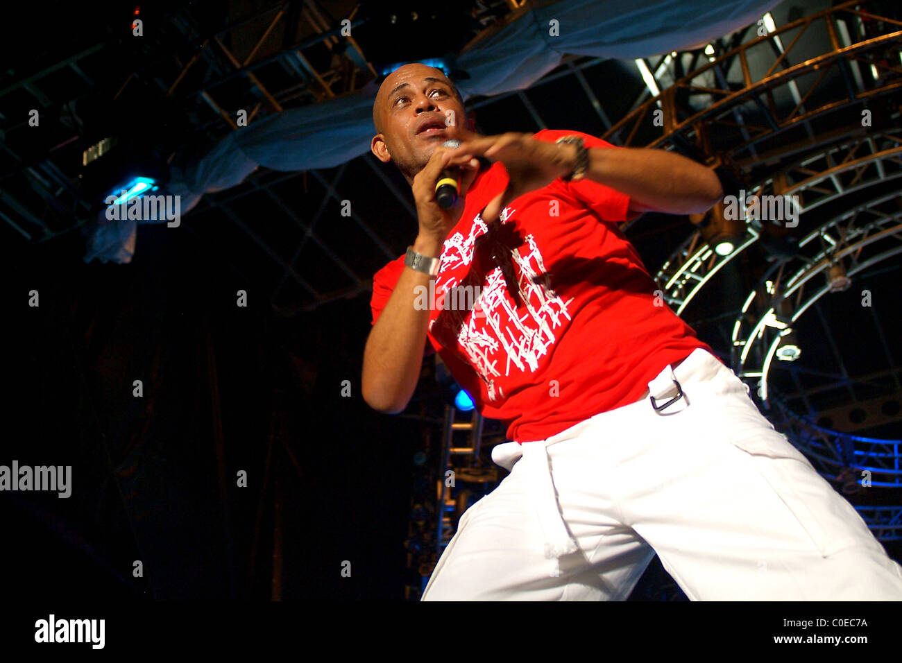 Sweet Micky performing at the 10th Annual Compas Festival held at the ...