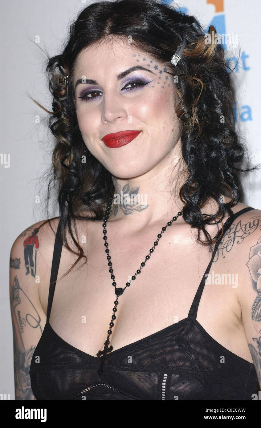 Kat Von D 9th Covenant With Youth Awards Gala at the Beverly Hills Hotel Los Angeles, California - 09.05.08 Stock Photo Alamy