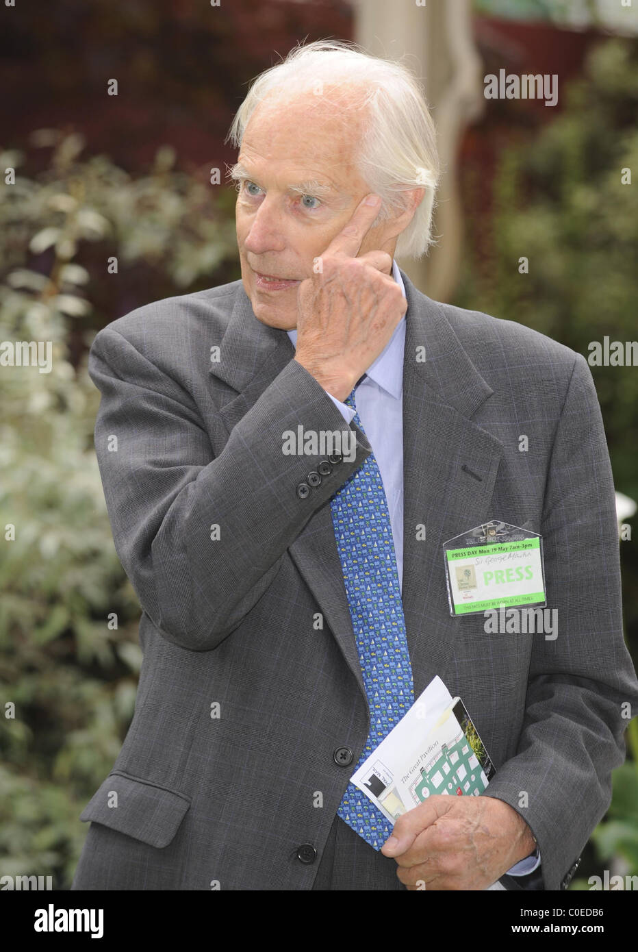 Col George Martin George Martin at Chelsea Flower Show London,England - 19.05.08 Stock ...