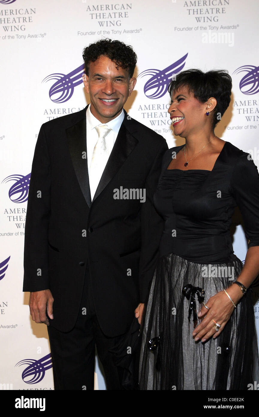 Bryan Stokes Mitchell and Alison Tucker The American Theatre Wing's Annual Spring Gala New York, USA - 19.05.08 Stock Photo