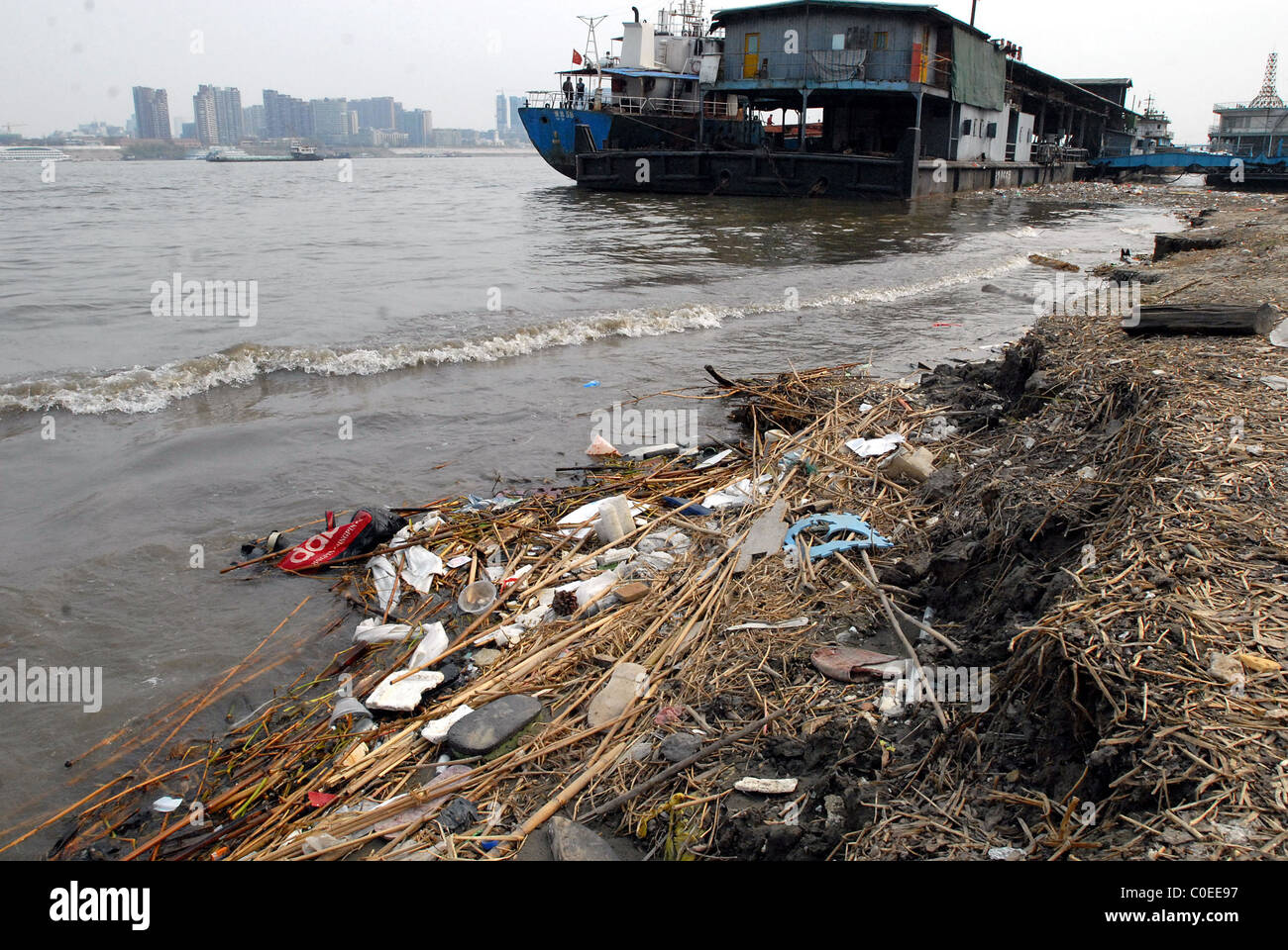 RIVER CLEAN-UP A massive clean-up operation has been launched in China ...