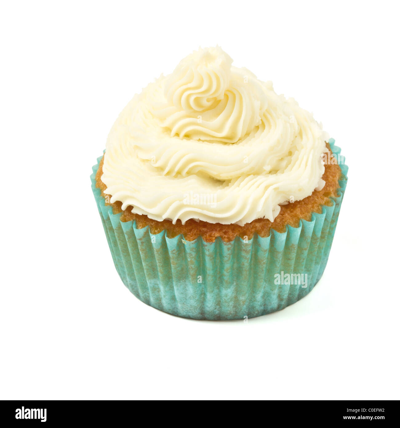cup cake isolated on white Stock Photo