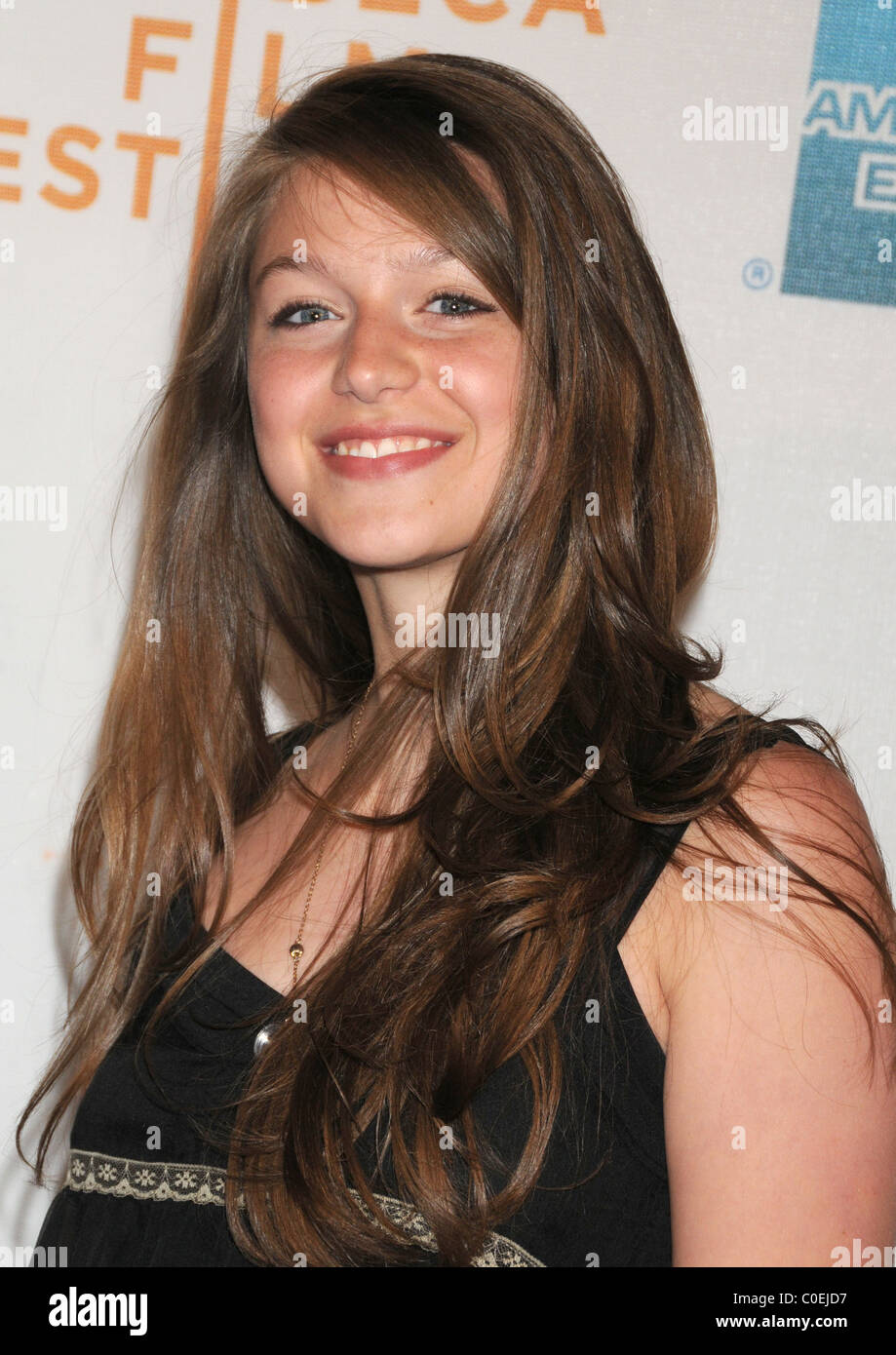 Melissa Benoist 7th Annual Tribeca Film Festival - premiere of 'Tennessee'  at the BMCC Tribeca PAC New York City, USA Stock Photo - Alamy