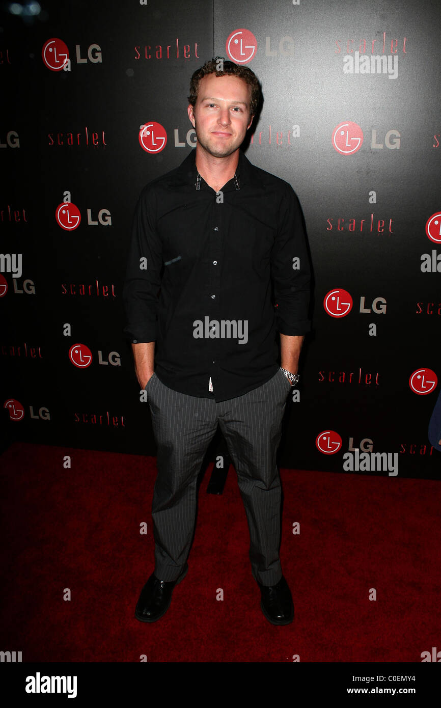 Devon Gummersall LG Electronics (LG) Launch of the Scarlet HD TV Series