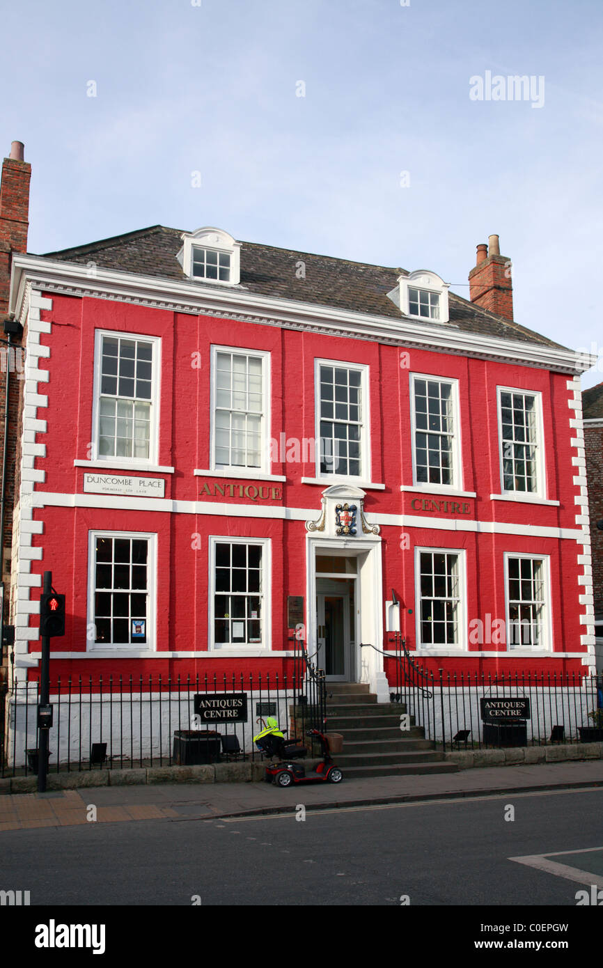 The Red House Antique Centre York North Yorkshire England UK UNited Kingdom Europe Stock Photo