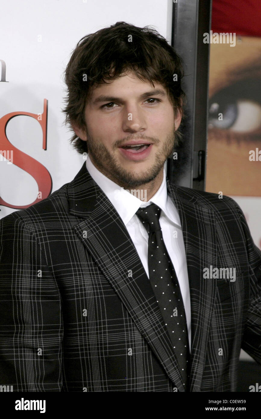 Ashton Kutcher Los Angeles premiere of 'What Happens In Vegas' held at the Mann Village Theatre