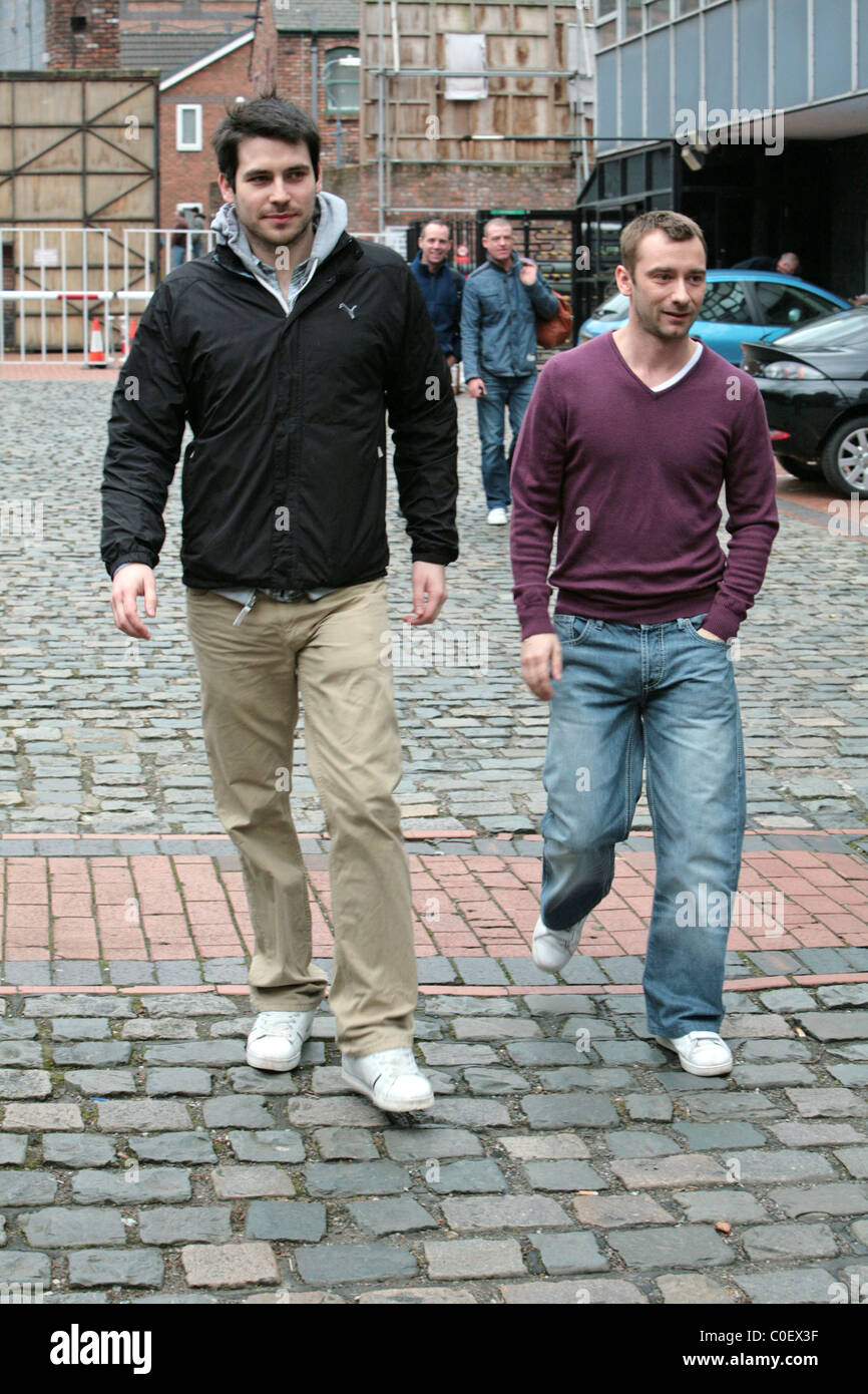 Rob james collier coronation street hi-res stock photography and images -  Alamy