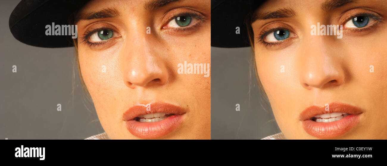 Airbrushed model hires stock photography and images Alamy