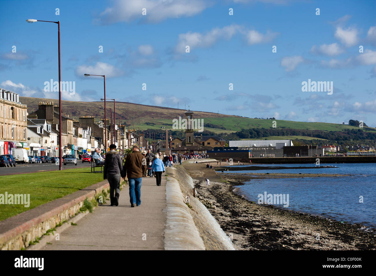 THE TOWN OF HELENSBURGH ON THE CLYDE SCOTLAND Stock Photo Alamy