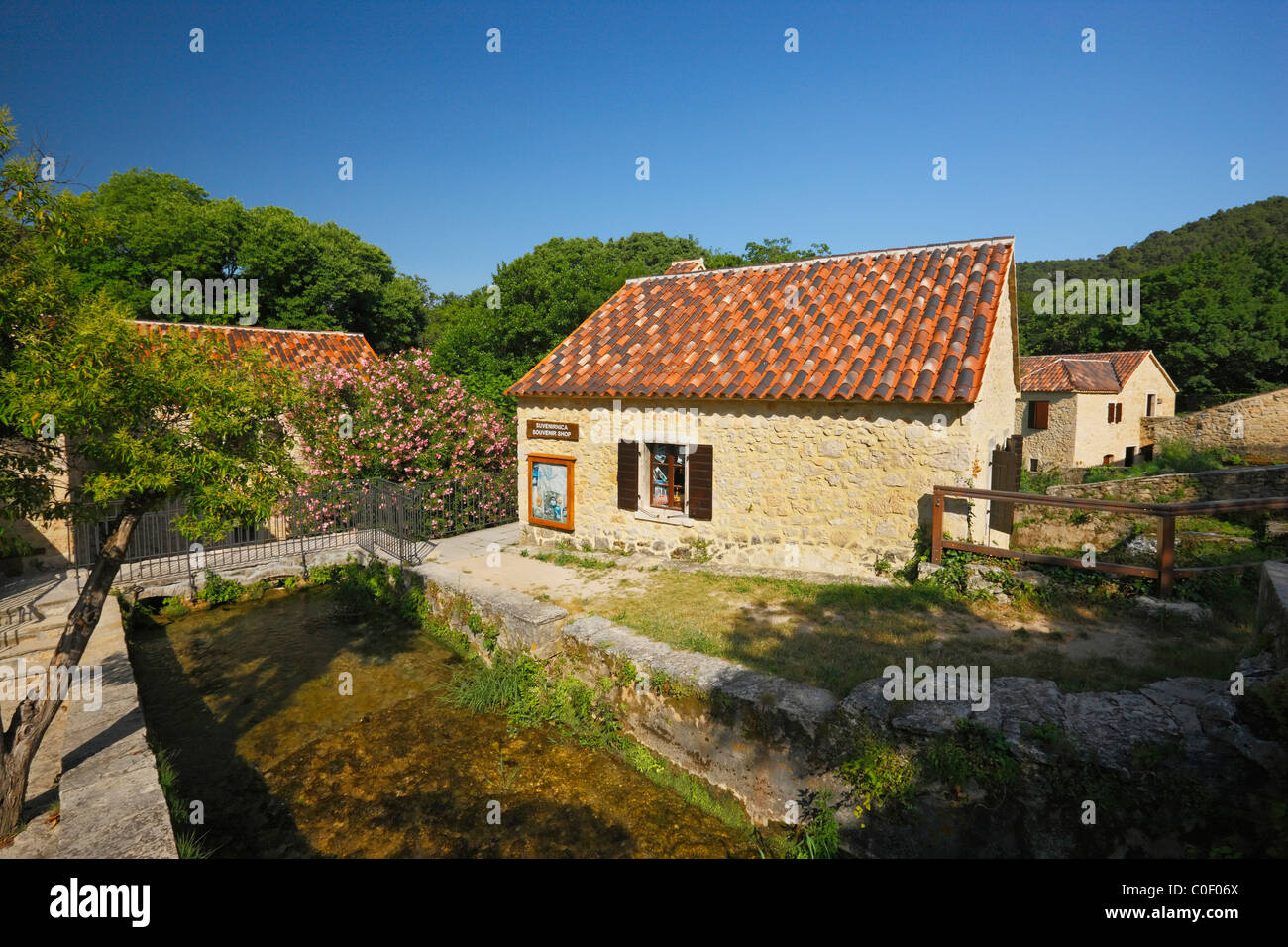 National park Krka, Croatia. Stock Photo