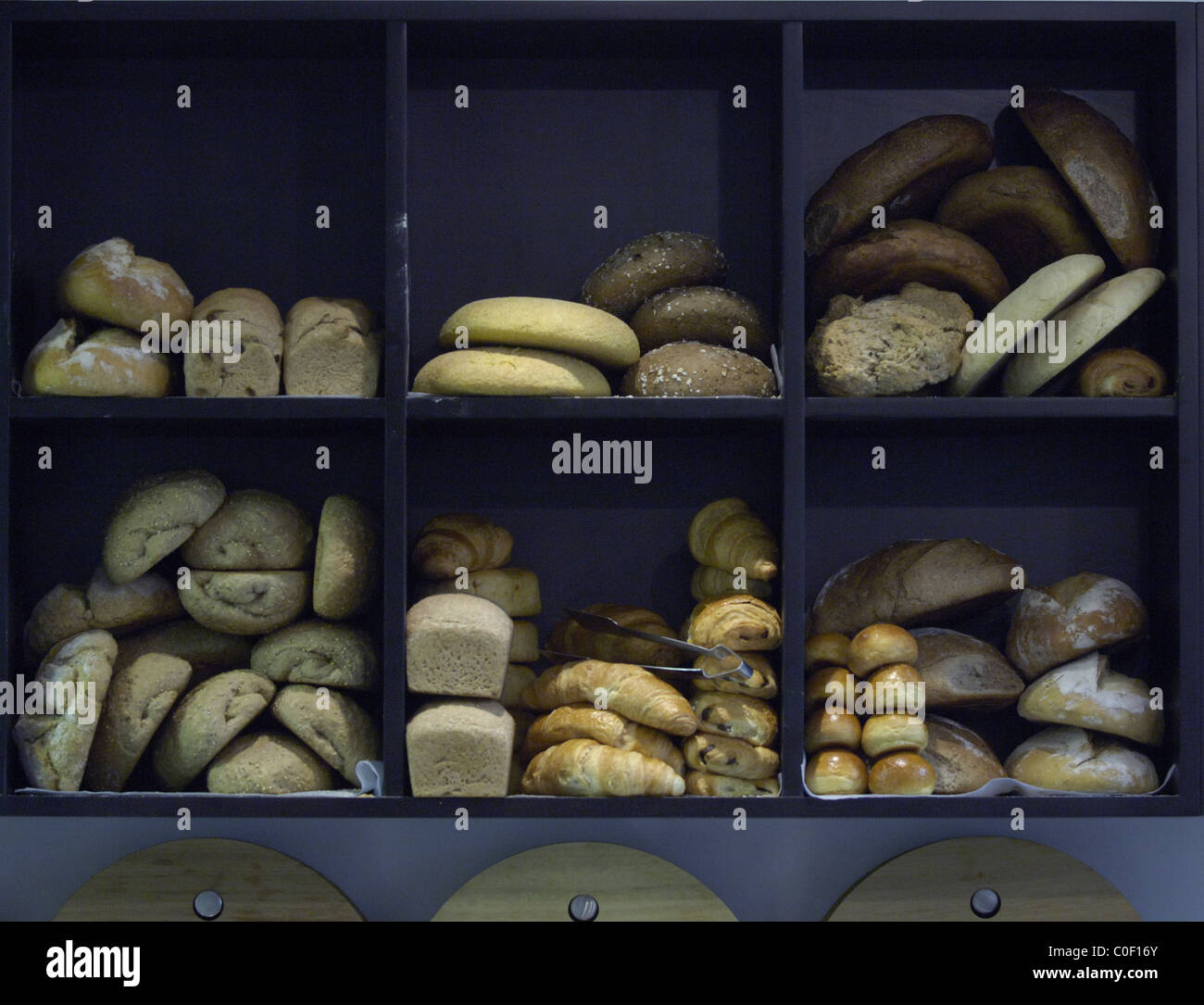 Bread on shelves in supermarket hires stock photography and images Alamy