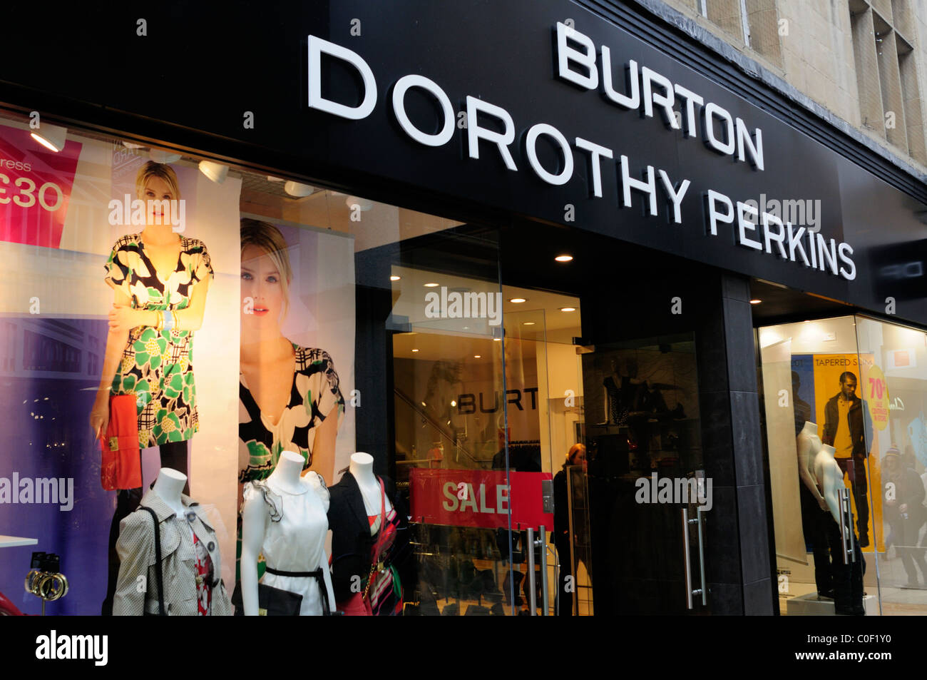 Burton Dorothy Perkins clothes shop, Petty Cury, Cambridge, England, UK  Stock Photo - Alamy