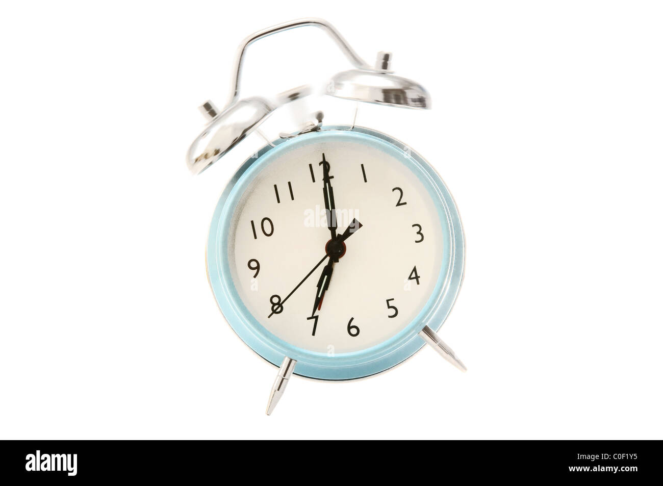 Alarm clock ringing Stock Photo