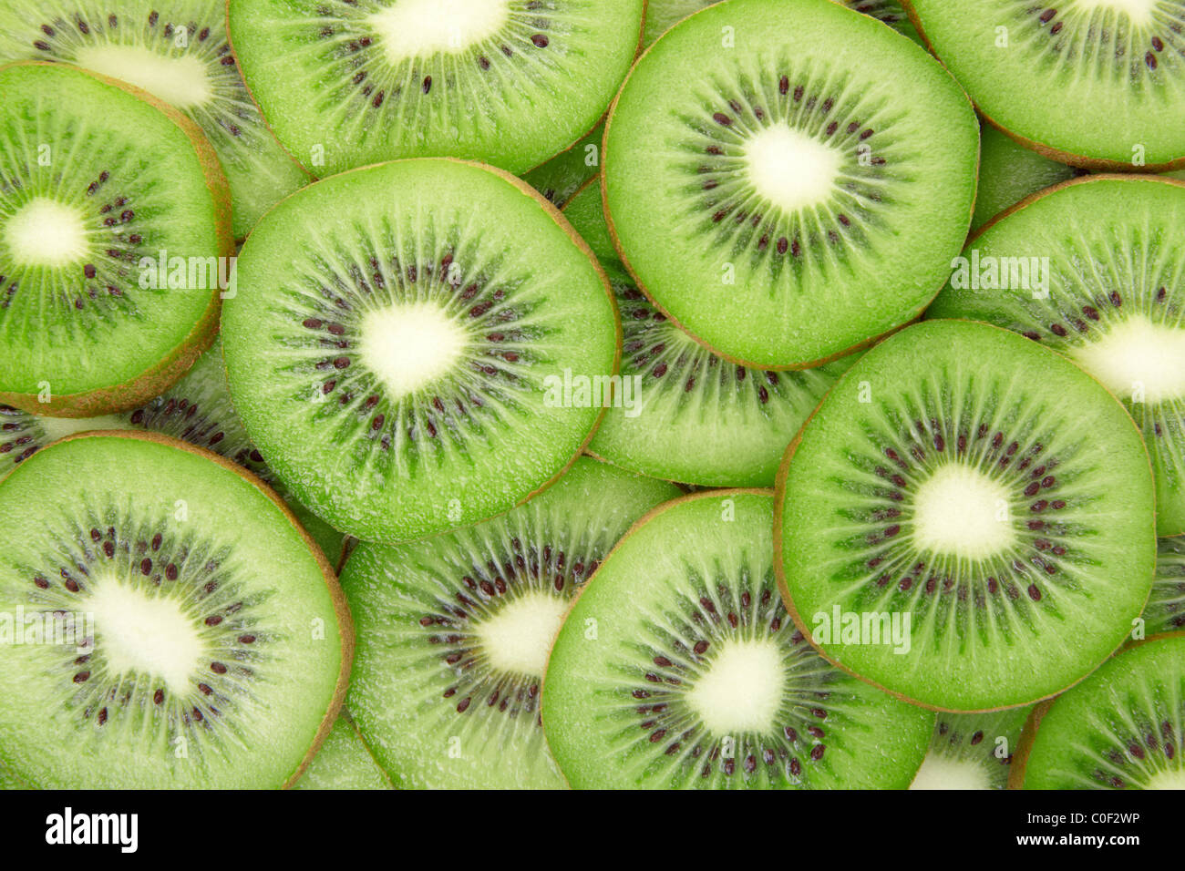 Kiwi background texture Stock Photo