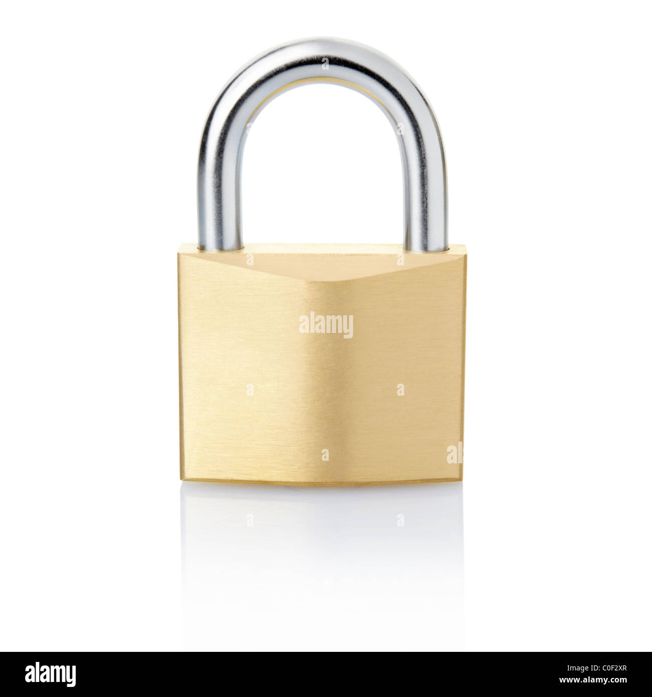 Padlock isolated on white, clipping path included Stock Photo - Alamy