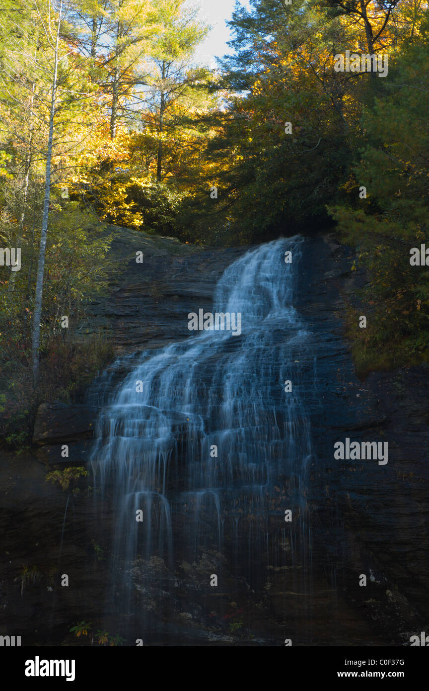 Bridal Veil Falls near Highlands, North Carolina, USA Stock Photo Alamy