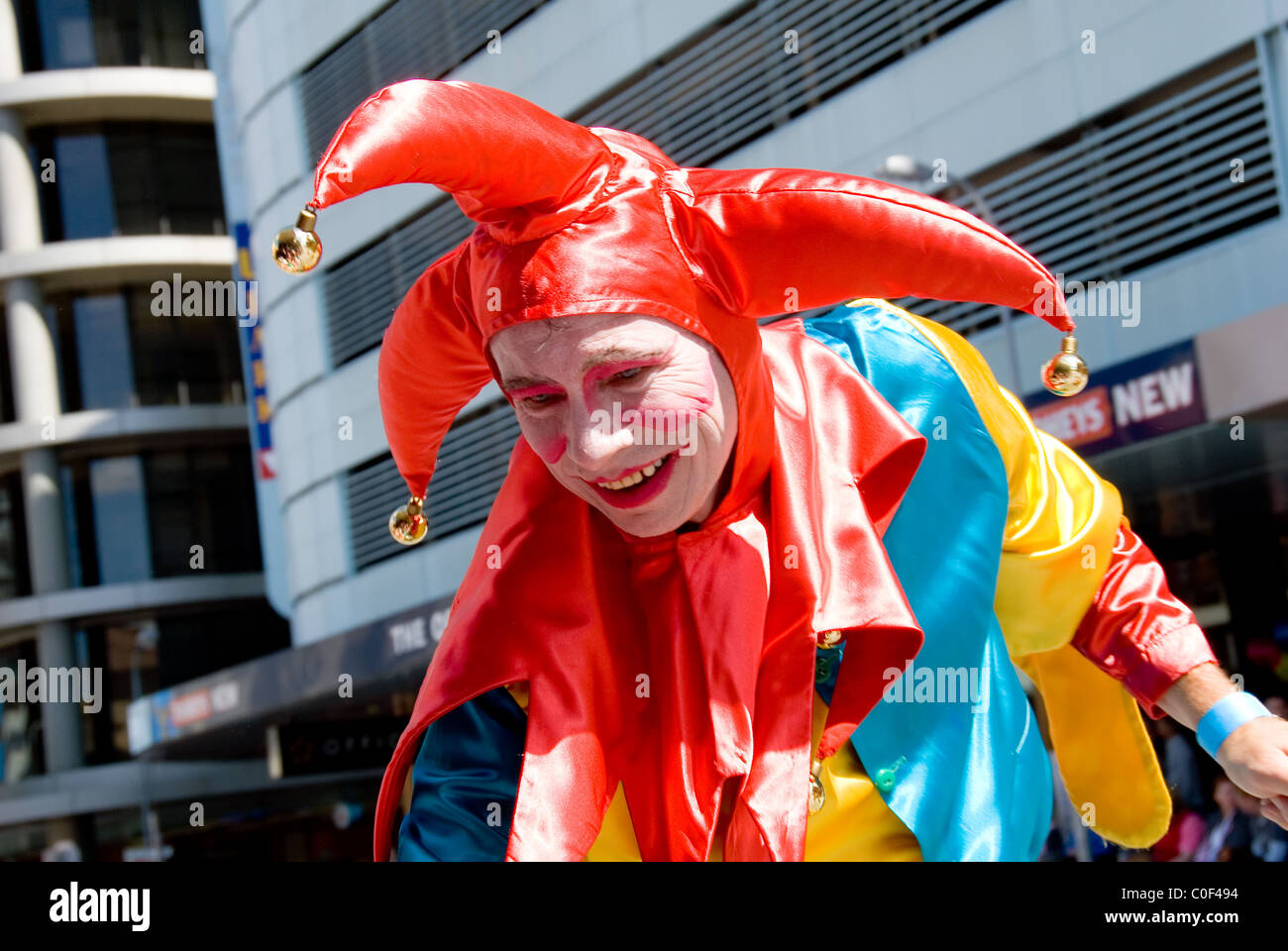 Court jester costume hires stock photography and images Alamy